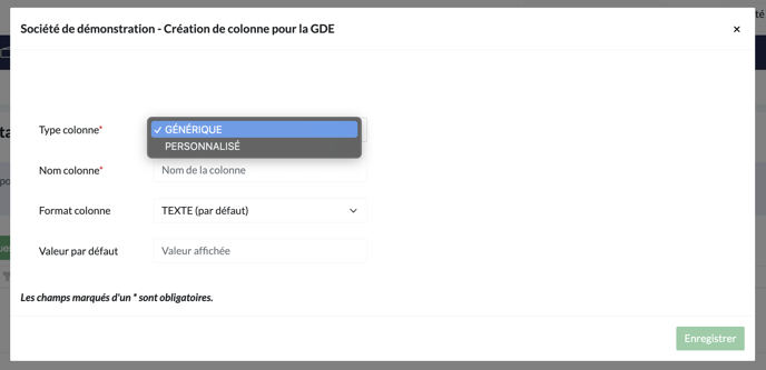 Paramétrage de lexport - 2