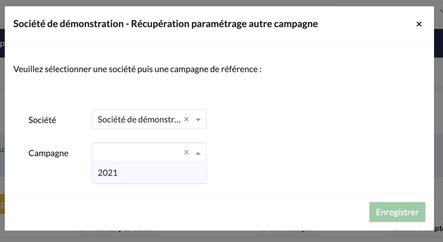 Paramétrage de lexport - 3